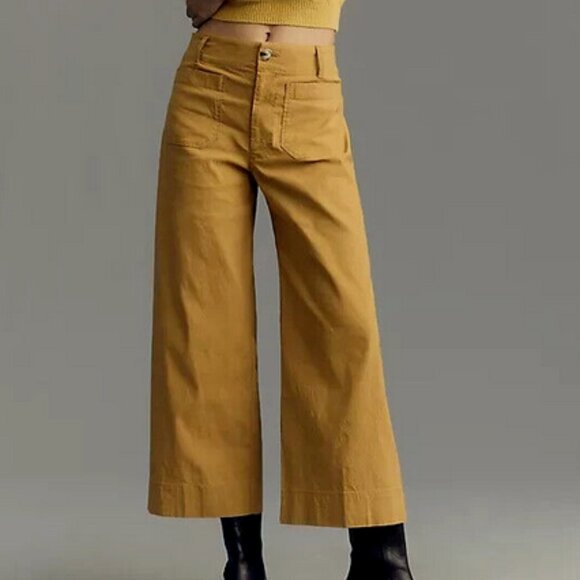 Anthropologie Colette Wide Leg Pants 31 Tall - Picture 4 of 5